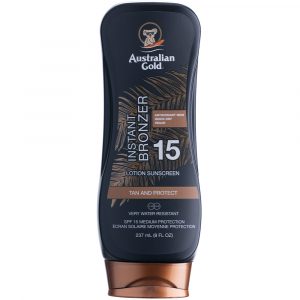 Australian Gold – Lotion SPF 15 con Bronzer – 237 ml