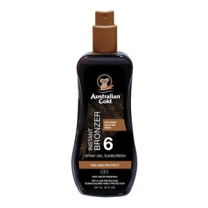 Australian Gold – Spray Gel SPF 6 con Bronzer – 237 ml