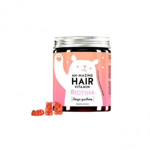 Ah-mazing Hair Vitamin – 45 orsetti gommosi VEGANI senza zucchero | Biotina per capelli, pelle e unghie