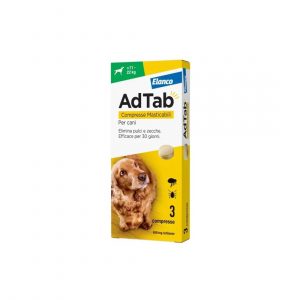 Elanco AdTab Cani 11–22 kg – 3 Compresse Masticabili 450 mg